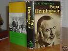 Papa Hemingway by A.E. Hotchner (1966 HCDJ) FIRST PRINTING GOOD BOOK 