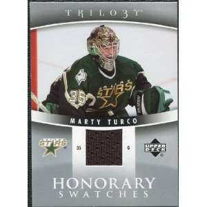   Deck Trilogy Honorary Swatches #HSMT Marty Turco Sports Collectibles