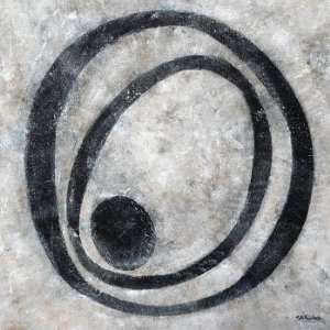  Stone Circles, Original Painting, Home Decor Artwork 