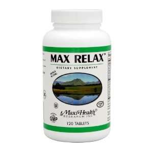  Maxi Health, Max Relax, 120 Tablets Health & Personal 