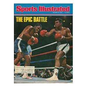  Muhammad Ali Joe Frazier October 13, 1975 Sports 