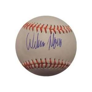 Wilmer Flores autographed Baseball 