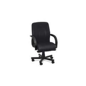 Venturi Series Mid Back Swivel/Tilt Chair, Arched Arms 