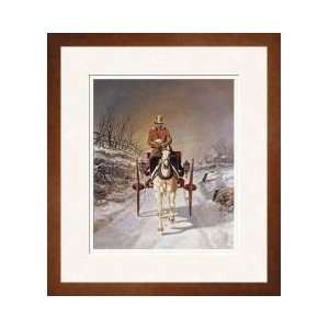  A Winters Drive Framed Giclee Print