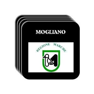 Italy Region, Marche   MOGLIANO Set of 4 Mini Mousepad 