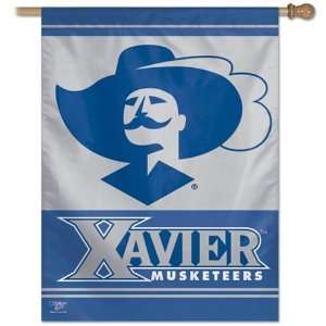 Xavier Musketeers Flag   Vertical 27X37 Outdoor House Flag  