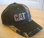   Orange Earth Movers Cat hat / cap w/ adjustable Metal Clasp  