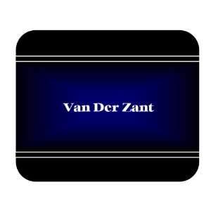  Personalized Name Gift   Van Der Zant Mouse Pad 