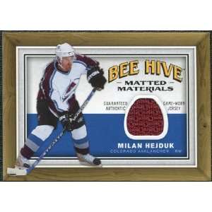   Deck Beehive Matted Materials #MMMH Milan Hejduk Sports Collectibles