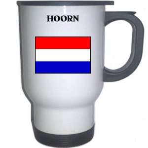  Netherlands (Holland)   HOORN White Stainless Steel Mug 