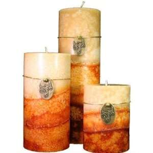  ACheerfulCandle F46 97 4 in. x 6 in. Round Fuze Citrus And 