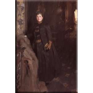   Clara Rikoff 11x16 Streched Canvas Art by Zorn, Anders