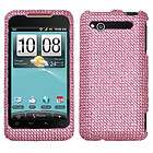   Crystal BLING Hard Case Phone Cover Verizon HTC Merge ADR6325  
