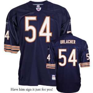  Brian Urlacher Chicago Bears Personalized Autographed EQT 