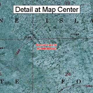   Map   Norman Lake SE, Minnesota (Folded/Waterproof)