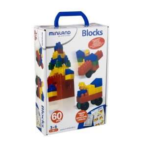  Miniland Blocks (60 Pieces/Case) Toys & Games