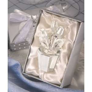   Crystal Flower Pot (14 per order) Wedding Favors