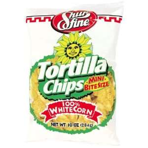 Shurfine Tortilla Chips Mini Bite Size Grocery & Gourmet Food