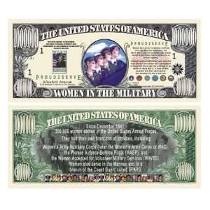  Women In The Military Commemorative Million Dollar Case 