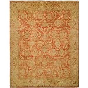 HRI Oushak B 260 Red Gold 8 X 10 Area Rug 