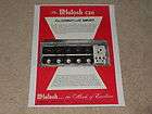 Beautiful McIntosh C20 Tube Preamp Ad, 1960, 1 pg, Article, Frame This 