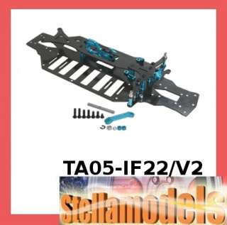 3Racing TAMIYA TA05 IFS Graphite Chassis Kit Version 2 (#TA05 IF22/V2 