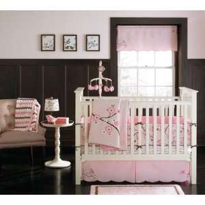  MiGi Migi Pink Blossom Series Pink Blossom Crib Bedding 