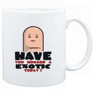  Mug White  Have you hugged a Exotic today?  Cats Sports 