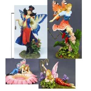 Fairy Figurines Set of 4 ~ Jump Rope Fairy 6534, Midsummers Dream 