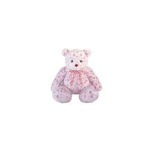 TY Punkies   HUGZ the Bear (White) (Large   12 Inch) Toys 