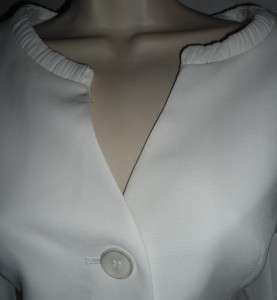 Suit Studio Skirt Suit Blazer White NWT Sz 8 $200  