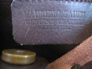 TAIUTI ITALY Caramel Calfhair Leather NEW Shoulder Bag  