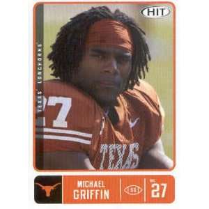  2007 Sage HIT 27 Michael Griffin RC ( Texas SS ) NFL 