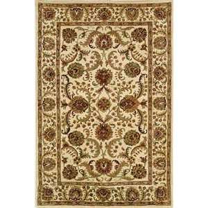 Safavieh Classic CL325A Ivory and Ivory Traditional 6 x 6 Area Rug 