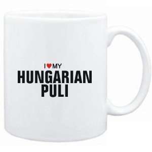  Mug White  I love my Hungarian Puli  Dogs Sports 