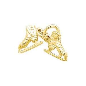    Rembrandt Charms Ice Skates Charm, 14K Yellow Gold Jewelry