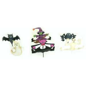  Meta Happy Haunting Cupcake Cake Toppers 6Assorted Case 