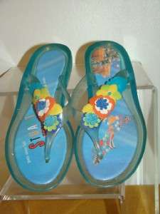 Stuart Weitzman Blue Flip Flop Sandal Shoes Size 38/8  