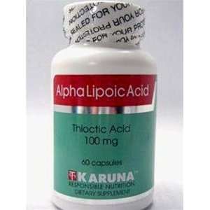 Karuna Corporation   Alpha Lipoic Acid 60c Health 