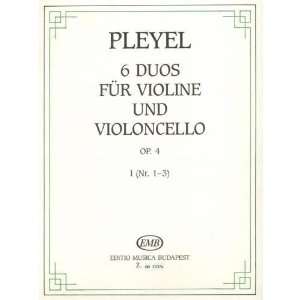  Pleyel, Ignace Joseph   Six Duos, Op. 4, Vol. 1, B. 501 