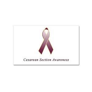  Cesarean Section Awareness Rectangular Sticker Office 