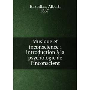  Musique et inconscience  introduction Ã  la psychologie 