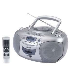SANYO MCD V75M   CD/VCD RADIO CASSETTE RECORDER WITH KAROKEE AND 