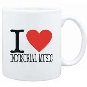  Mug White  I LOVE Industrial Music  Music Sports 