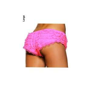  Be wicked ruffle hot pants hot pink large Health 