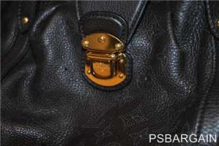 MINT Authentic Louis Vuitton Mahina Leather Lunar Chocolate Bag (Value 