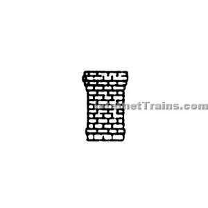  Grandt Line N Scale Brick Chimney (2/ Pkg.) Toys & Games