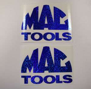 Mac Tools Tool Box Decal Sticker   ANY COLOUR***  