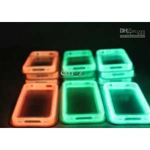  Orange Glow in the Dark Case for Iphone Noctilucent Bumper 