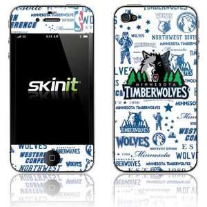   Minnesota Timberwolves Historic Blast iPhone 4 Skin